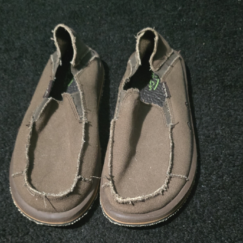 Men Casual Brown Slip-On Shoes